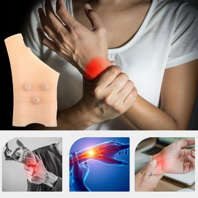 A3_tds0395_Opaska silikonowa nadgarstek - 3x magnes