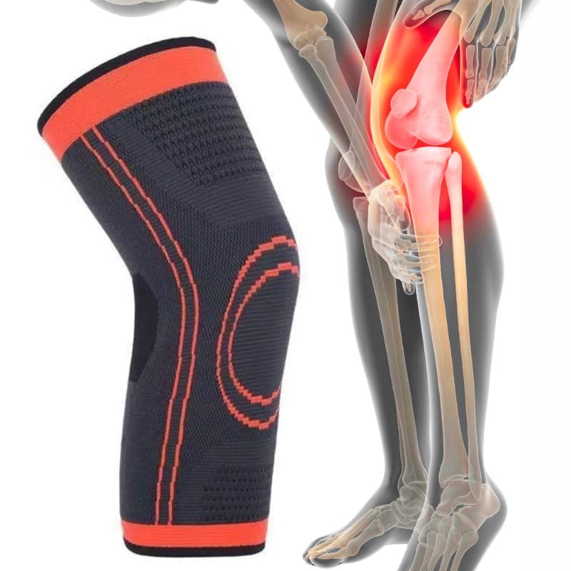 A00_tds0680_ Opaska na kolano XL - ORANGE