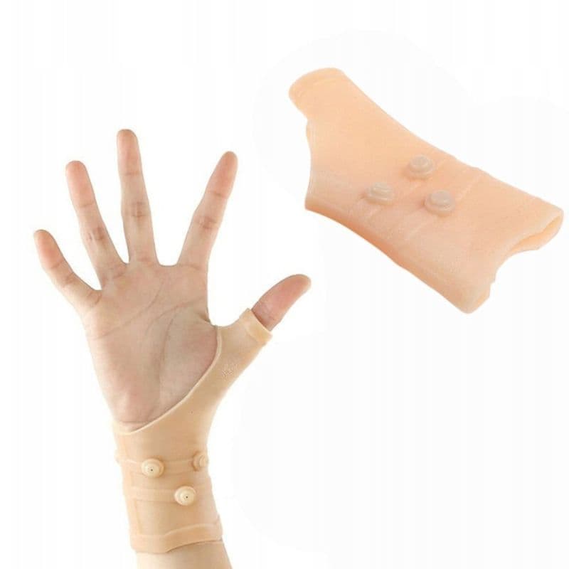 A3_tds0395_Opaska silikonowa nadgarstek - 3x magnes