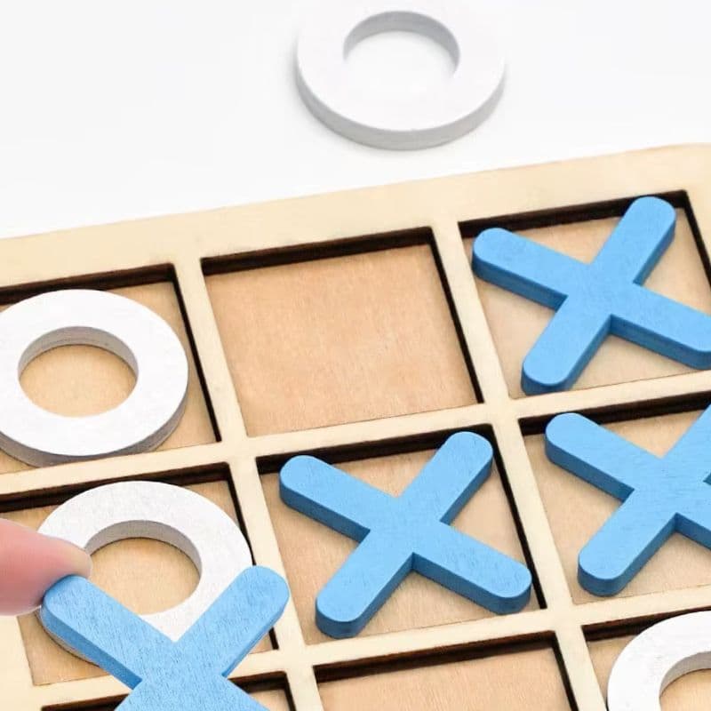 A11_tds0564_Gra drewniana kółko i krzyżyk