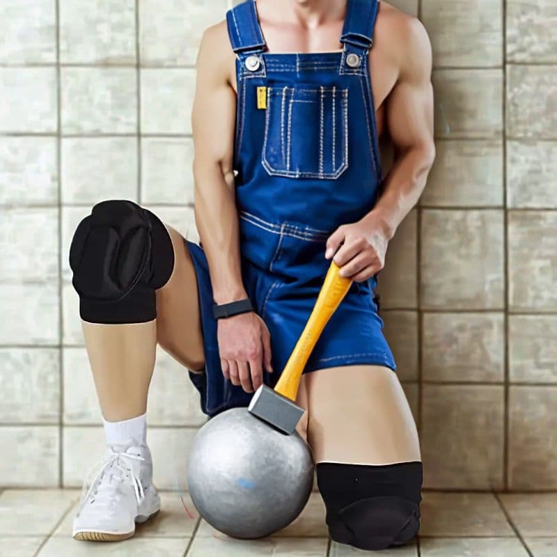 H9_tds0686_Ochroniacze na kolana opaska PARA