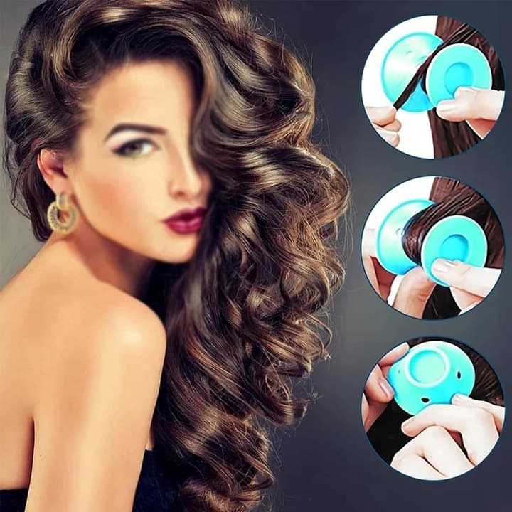 D00_tds0221_Wałki silikonowe do włosów 25 szt.